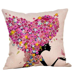 �N�b�V�����J�o�[ �������J�o�[ ���f�B�[�X ���̎q �Ԃт� �Ԃ̗d�� �o�����^�C���f�[ �X�p���f�b�N�X �L�k�� �X�g���b�` 45cm�p �����` ���킢�� ������� �C���e���A ���r���O