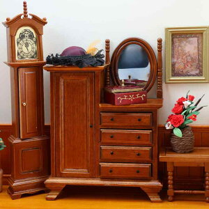 �h�[���n�E�X 1/12�X�P�[�� �~�j�`���A�Ƌ� ���� ���[���s�A�� ���g�� �A���e�B�[�N�� ���[ �L���r�l�b�g �h���b�T�[ �f�B�X�v���C �W�I���} ��i�͌^ �C���e���A �u�� �I�F