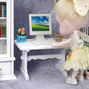 �h�[���n�E�X 1/12�X�P�[�� �~�j�`���A�Ƌ� ���֗p �f�X�N �p�\�R���w�K�� �͌^ �z���C�g �ؐ� ���� �R���N�V���� �W�I���}��������