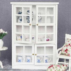 �h�[���n�E�X�Ƌ� 1/12�X�P�[�� �~�j�`���A �f�B�X�v���C�L���r�l�b�g �l���� �z���C�g ���ؐ� ���[���s�A���� �������[ ����I �R���N�V�����P�[�X �V���[�P�[�X