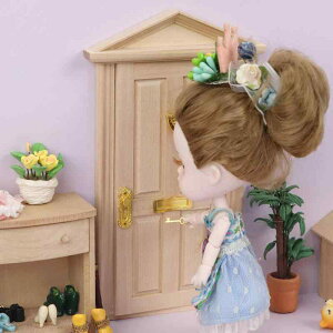 �h�[���n�E�X 1/12 �~�j�`���A �Ƌ� �O�J�� ��艮�� �h�A ���h�� ���̖ؐ� DIY �g�ݗ��ăL�b�g ���[���s�A���� ���� �͌^ �A�N�Z�T���[ �H��