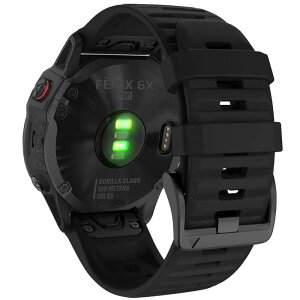26mm �V���R���E�H�b�`�o���h �ւ��x���g �͂ɓK�� GARMIN(�K�[�~��)Fenix 7X / Fenix 6X / Fenix 5X / Enduro 2 / epix Pro 51mm / D2 Delta PX�p ���� �x���g �N�C�b�N�����[