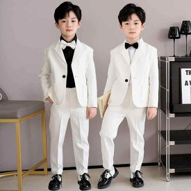 スーツ 男の子 キッズ セットアップ フォーマル 礼服 ジャケット ピアノ発表会 演奏会 フラワーボーイ 結婚式 司会 入学式 卒業式 春夏 ポリエステル