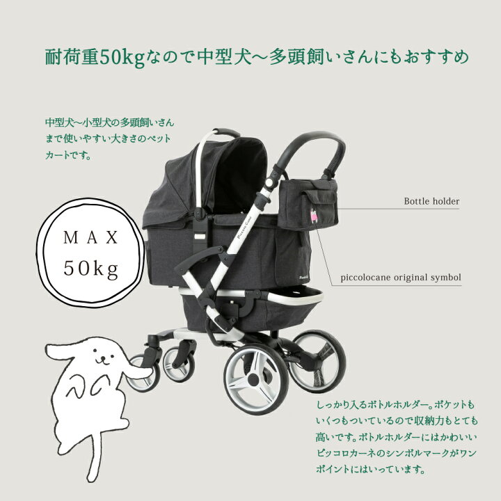楽天市場】【正規品】ピッコロカーネ ベント スタイリッシュ かわいい 