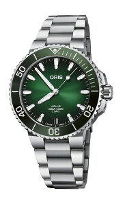 �y�������K�i�z�y���[�z�yORIS�z�I���X �y�_�C�o�[�Y�E�I�b�`�zAquis Date Calibre 400 �A�N�C�X�f�C�g�L�����o�|40040077694157M