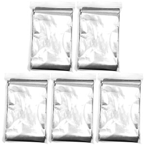 防災グッズ 女性 一人暮らし レジャーシート 厚手 防水 コンパクト 子供 5枚セット 一人用 アルミシート 耐熱 断熱 保温 防災 静音 サバイバルシート 断熱シート 防寒 防災シート 携帯 大きい