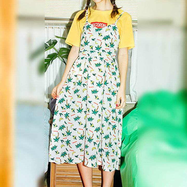 楽天市場 夏ワンピ ワンピース レディース ロング 大人 カジュアル 夏 リゾートワンピース 沖縄 オレンジ 水色 リゾートワンピ キャミワンピース ロング 膝丈 キャミワンピ リゾート 海 派手 セール Sale ロングワンピ 可愛い おしゃれ Nicoron ニコロン ブランド 10代