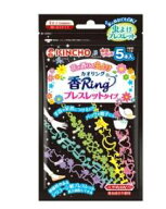 KINCHO（金鳥）虫よけ カオリング ブレスレットタイプ 花の香り 5本入