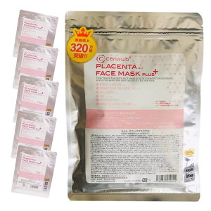ceruru b PLACENTA FACE MASK PLUS Z vZ^ tFCX}XN vX 5 et30ml5񕪓