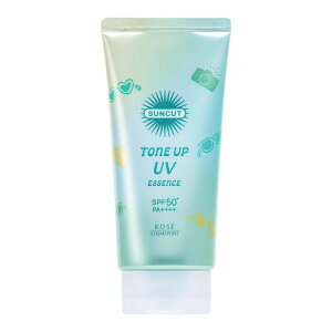 Suncut �T���J�b�g �g�[���A�b�v UV �G�b�Z���X SPF50+ PA++++ UV�ϐ��� �~���g�O���[�� 80g ��E���炾�p ���Ă��~�� ���e�t70 �z�� ���ω��n �Ԃ݃J�o�[�E�������A�b�v �ԕ��E�ق���EP2 5�u���b�N K