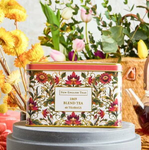 �yNEW ENGLISH TEA�@�j���[�C���O���b�V���e�B�[�zLotus Flower 1869�u�����h�e�B�[ 40P�i1869 Blend Tea�E�e�B�[�o�b�O�@�g���j