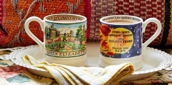 エマブリッジウォーターEmma Bridgewater マグカップ(Queen Countrywoman Elizabeth II 1/2 Pint Mug) : Seed (シード) エマブリッジウォーターEmma Bridgewater マグカップ(Queen Countrywoman Elizabeth II 1/2 Pint Mug) : Seed (シード)