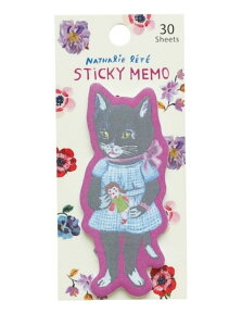 Nathalie lete@i^[e Mini Stickey memo Black cat@ tⳁE|XgCbgy˂|XΉ\iz
