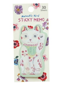 Nathalie lete@i^[e Mini Stickey memo@Lucky cat tⳁE|XgCbgy˂|XΉ\iz