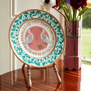 Fortnum & Maison@tH[giC\@Fortnum's Coronation Commemorative 10" Plate@ՊRl[Vv[g
