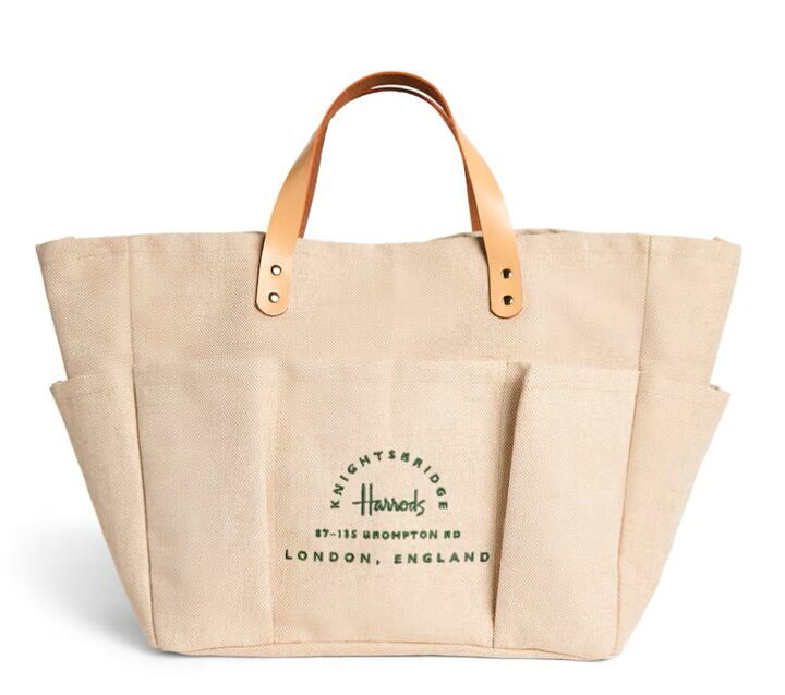 楽天市場】Harrodsハロッズ ラージジュートバッグ （刺繍入り） : Seed 