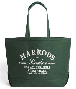 新品正規品 Harrods ハロッズ トワルドゥジュイ トートバッグ グリーン 