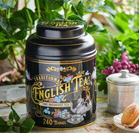 【スーパーSALE】NEW ENGLISH TEA　ヴィンテージヴィクトリアン ブラック 240TB/イギリス紅茶/ティーバッグ