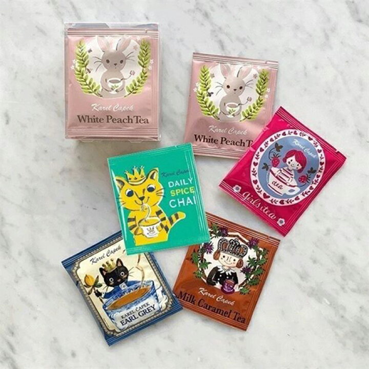 楽天市場】カレルチャペック 10Tea lover 缶 ティータイムのお気に入り 