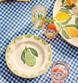 エマブリッジウォーターEmma Bridgewater　16.5cmプレート 　Pears　6 1/2 Inch Plate　　英国