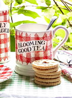 エマブリッジウォーターEmma Bridgewater　マグカップ　Red Gingham Blooming Good Tea Mug　英国