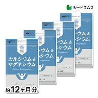 カルシウム＆マグネシウム 約12ヶ月分 カルマグ サプリ カルシウムサプリ マグネシウム メール便送料無料