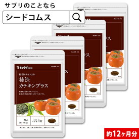 カテキン入り柿渋カプセル 約12ヶ月分 【seedcoms_D】12D【DEAL3206】【DEAL3204 送料無料 サプリ サプリメント ダイエット 健康 柿 カテキン カキタンニン 殺菌 柿渋 エチケット ポリフェノール【seedcoms_DEAL4】/D0818