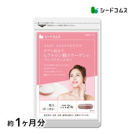 【お試しサプリ★約1ヶ月分】ダブル低分子ヒアルロン酸コラーゲン＆マンゴスチンエキス《約1ヶ月分》送料…