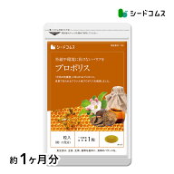 プロポリス《約1ヶ月分》季節の変わり目の体調管理に！ 送料無料 代引き・日時指定不可 サプリ/プロポリ…