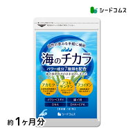【8/12開始★タイムセールで398円】お試しサプリ！栄養豊富な海藻&DHAお魚成分配合！ 海のチカラ 約1ヶ月…
