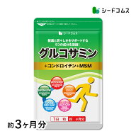 2型コラーゲン配合グルコサミン＆コンドロイチン＆MSM 約3ヶ月分 サプリ サプリメント 健康 グルコサミン…