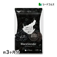 ブラックスレンダー 約3ヶ月分 炭 サプリ サプリメント 乳酸菌 炭サプリ オリゴ糖 りんご線維 食物繊維 …