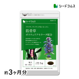 筋骨草＋ボスウェリアセラータ 約3ヶ月分 送料無料 サプリ サプリメント 健康 ボスウェリアセラータ ボスウェリア酸 【seedcoms_D】3D【DEAL3204】【seedcoms_DEAL2】/D0818