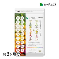 マルチビタミン＆マルチミネラル　約3ヶ月分 送料無料 サプリ 健康 美容 ビタミンA ビタミンB ビタミンC …