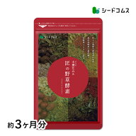 匠の野草酵素(約3ヶ月分) サプリ サプリメント 酵素 野草酵素 健康 食品 野菜不足 乳酸菌 ダイエット 美…