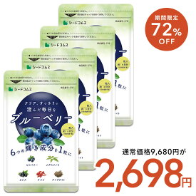 【2/4開始★タイムセールで2698円】ブルーベリー 約12ヶ月分 送料無料 サプリ サプリメント 健康 ブルーベリー ビルベリー メグスリノキ カシス クコシ アイブライト ビタミン アイケア ポリフェノール アントシニアン タンニン