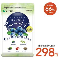 【5/13開始★タイムセールで298円】ブルーベリー 約1ヶ月分　サプリ サプリメント ブルーベリー ビルベリ…
