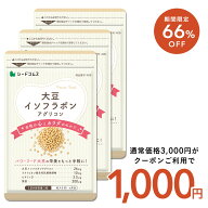 【10/4 20:00～10/9 1:59_1,000円ポッキリ】大豆イソフラボン（約3ヶ月分）アグリコン型 大豆イソフラボ…