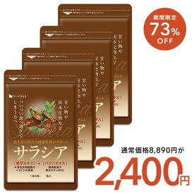 【8/4　22時からタイムセール2400円】サラシア　約12ヶ月分　送料無料 サプリメント サプリ ダイエット サラシア茶 油 糖分 油分 炭水化物 ケーキ