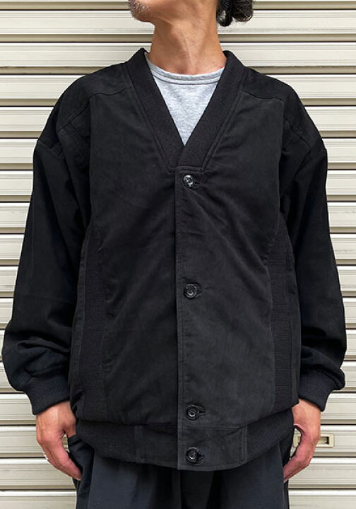 楽天市場】Nasngwam ナスングワム | ROOT LEATHER CARDIGAN ゴート 