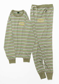 GO HEMP ゴーヘンプ | STAY ON THE COUCH SET UP ROOM WEAR [GREEN]