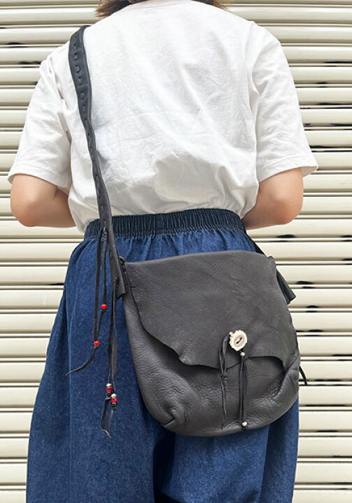 楽天市場】Nasngwam ナスングワム | DEARSKIN MESSENGER BAG / 鹿革 