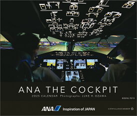 【1月始まり　見切価格】ANA「卓上 THE COCKPIT」ANAカレンダー