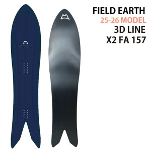 �y�����e�i���X���܂��zFIELDEARTH X2FA 157cm�@�t�B�[���h�A�[�X 2025-26���f��
