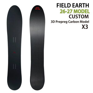FIELDEARTH X3 CUSTOM 161.8cm�@�t�B�[���h�A�[�X�G�b�N�X�X���[2026-27���f��