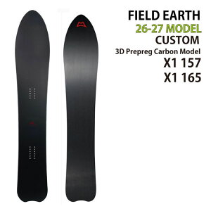 FIELDEARTH X1 CUSTOM 157/165cm�@�t�B�[���h�A�[�X�G�b�N�X����2026-27���f��
