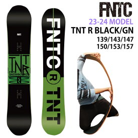 【メンテナンスします】FNTC TNTR BLACK/GREEN 139-143-147-150-153-157cm　エフエヌティーシー ティーエヌティーアール 2023-24