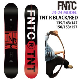 【メンテナンスします】FNTC TNTR BLACK/RED 139-143-147-150-153-157cm　エフエヌティーシー ティーエヌティーアール 2023-24