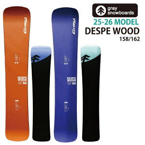 yeiX܂zGRAY DESPE WOOD 158/162cm@OC fXyEbh 2025-26f