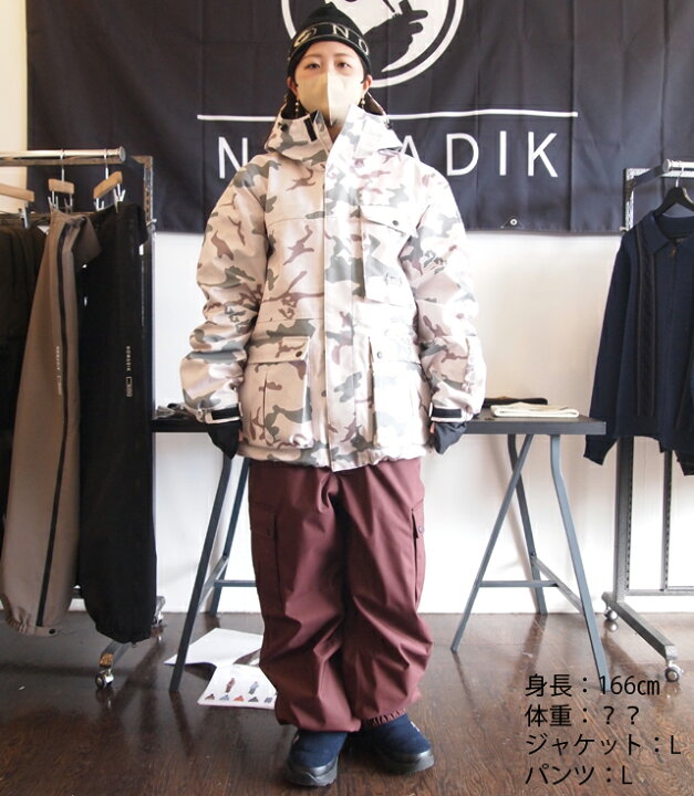 楽天市場】NOMADIK【ノマディック】ウェア 777 SNOW WEAR JKT カラー  